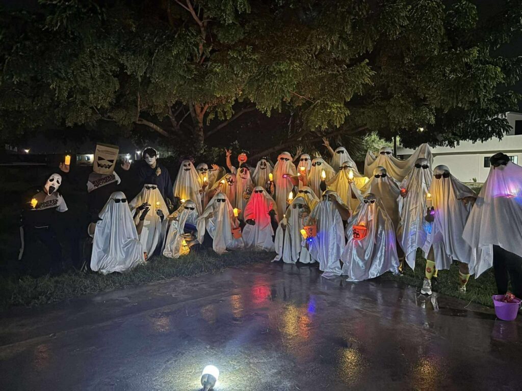 En el marco del Halloween, corren fantasmas en Puerto Esmeralda