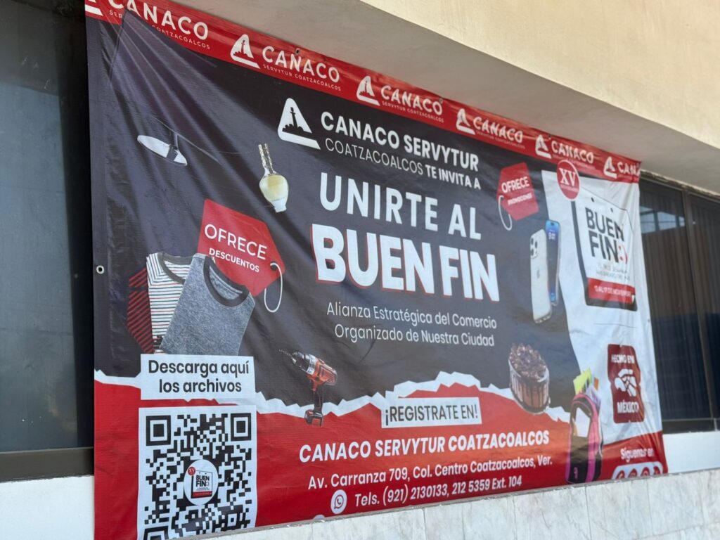 Cerca de 80 comercios de Coatzacoalcos se registraron al programa El Buen Fin