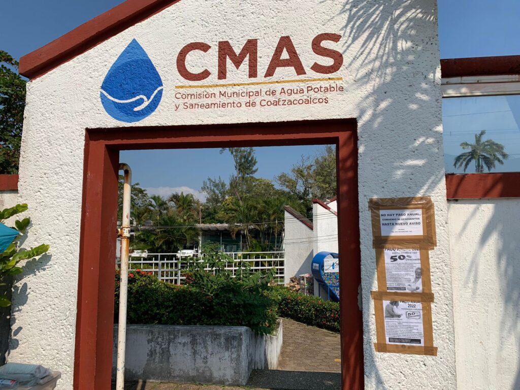 Desde noviembre inician descuentos en pago anual del servicio de agua en Coatzacoalcos