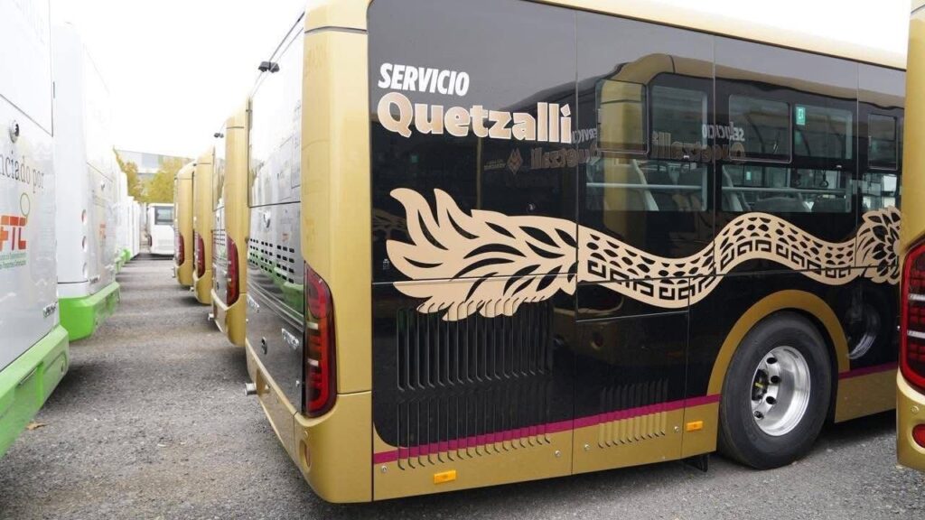 Ya están en México las unidades Quetzalli de urbanos para Coatzacoalcos, llegarán en próximos días